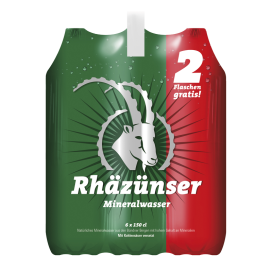 Rhäzünser mit CO2 EW PET 6-Pack