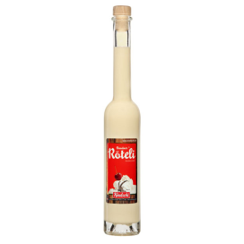 Kindschi Bündner Röteli Rahmlikör 10cl Rundflasche