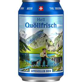 Appenzeller Bier Quöllfrisch Hell EW Dose