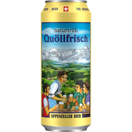 Appenzeller Bier Quöllfrisch Naturtrüb EW Dose 6-Pack