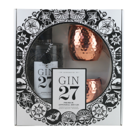 Appenzeller Gin 27 + 2 Kupferbecher