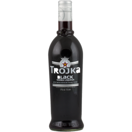 Trojka Vodka Black Likör