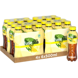Fuse Tea Lemon Lemongrass 4x6 EW PET