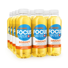 FOCUSWATER IMMUNITY Orange Drachenfrucht EW
