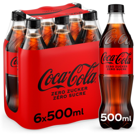 Coca-Cola Zero 4x6 EW PET