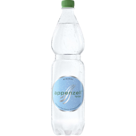 Appenzell Mineral leise wenig CO2 EW PET im Harass
